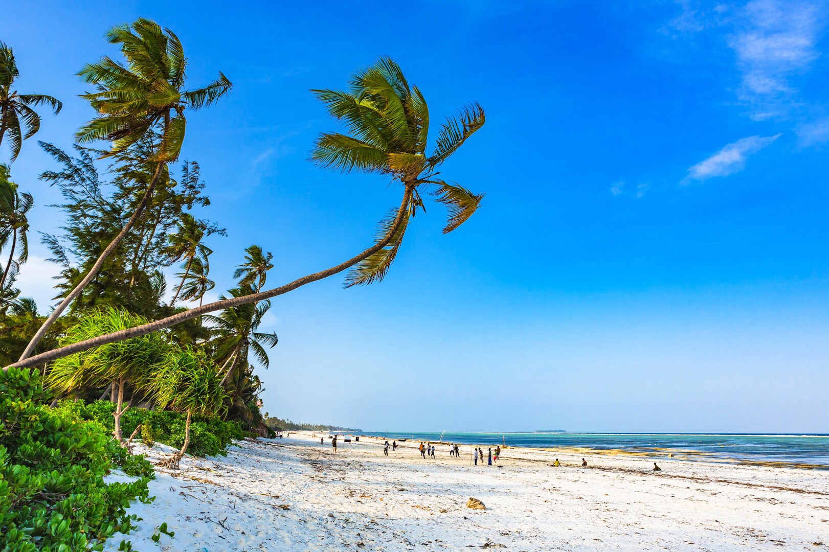 Matemwe beach in Zanzibar, Tanzania