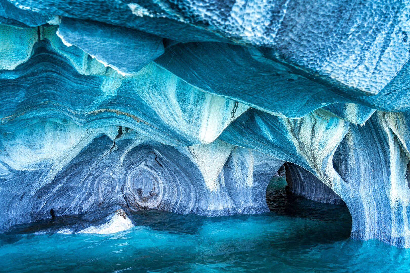 The Marble Caves in Chile