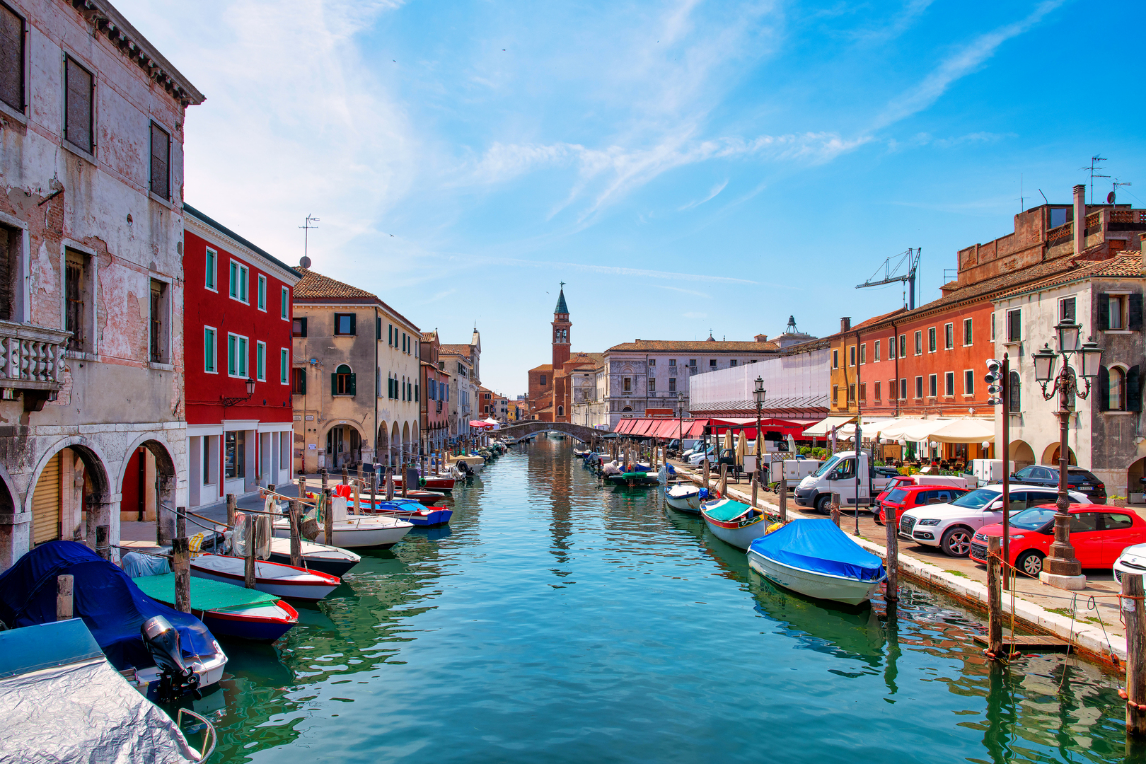 The Vena canal in Chioggia, Italy