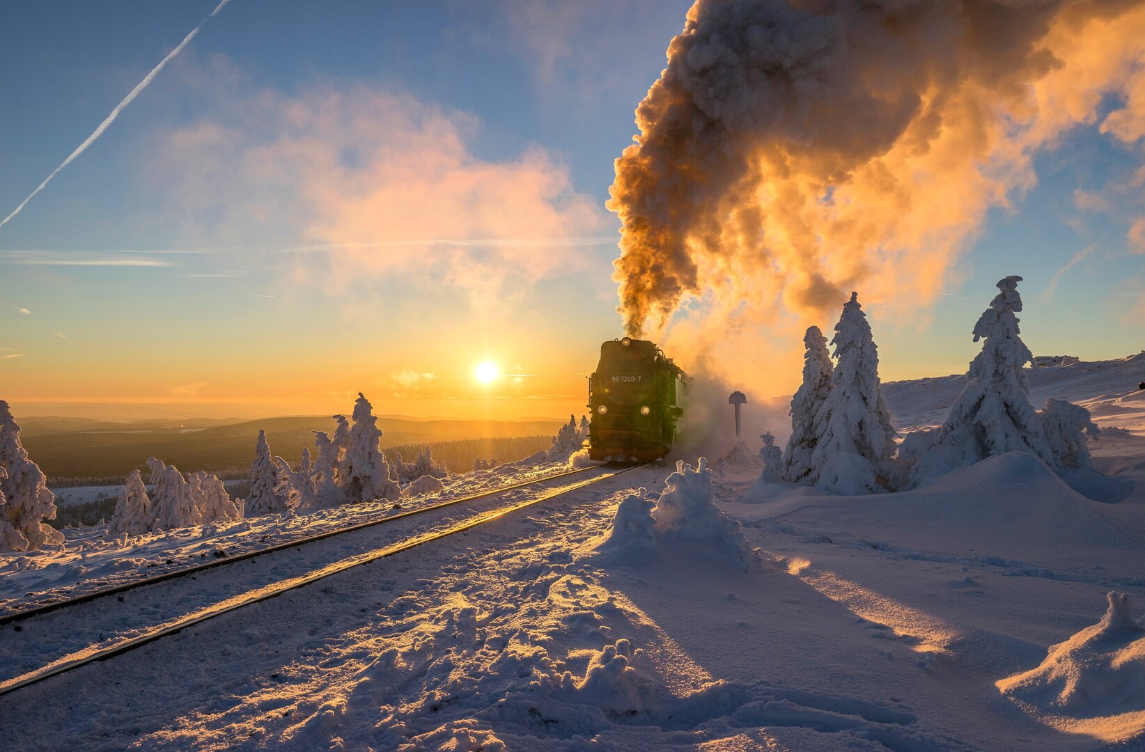 Brocken Railway and Harz National Park in Germany