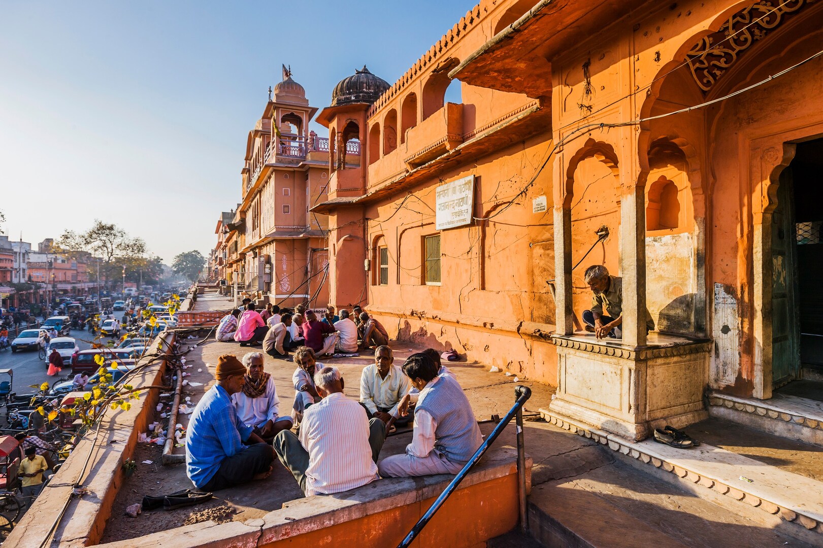 Chandpol Bazaar in Jaipur, India